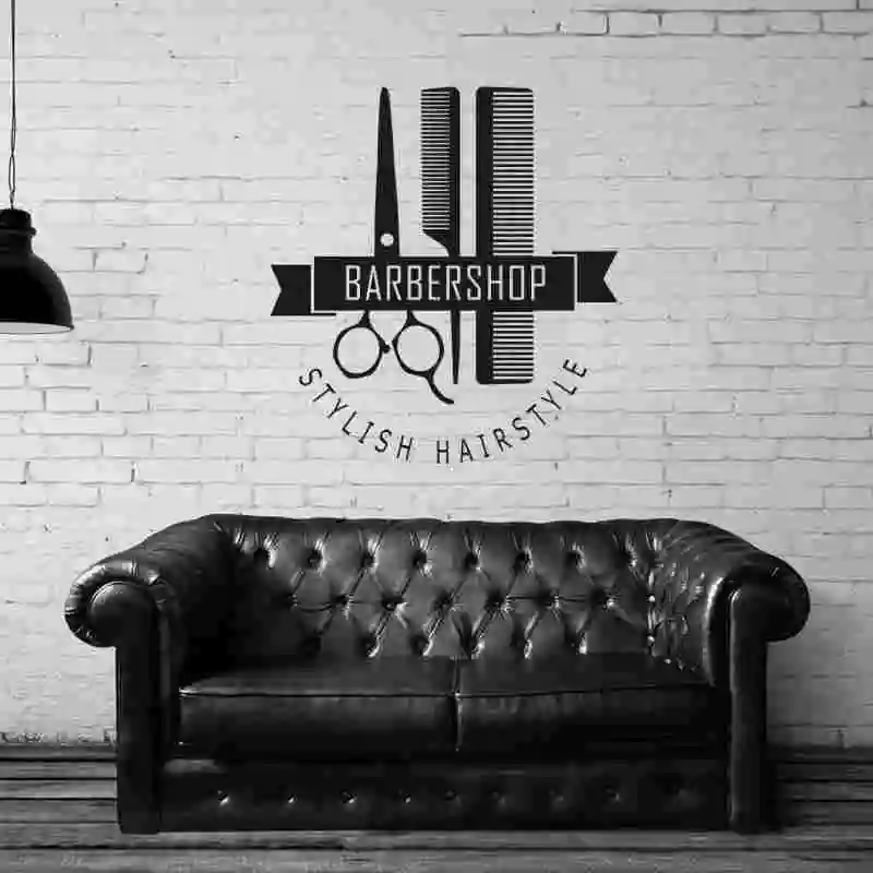 Наклейка для парикмахерской наклейка хлеба виниловая настенная декоративная на