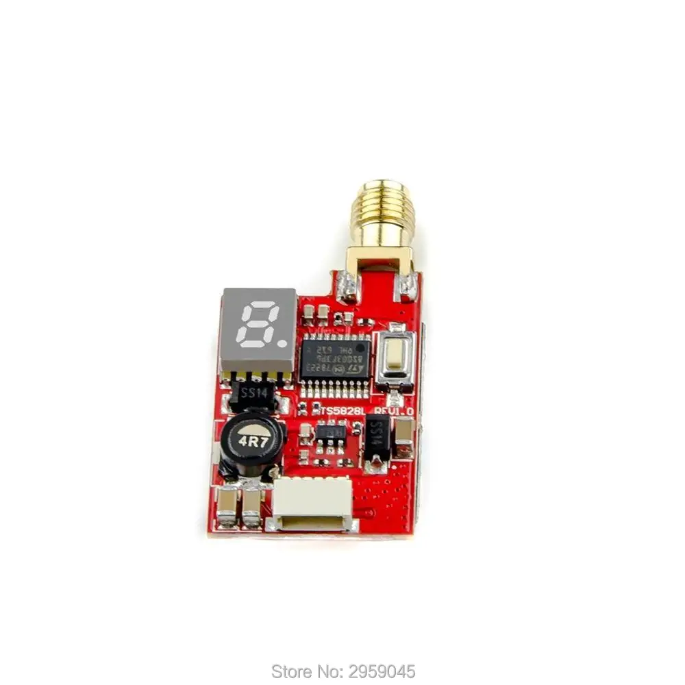 АКК FPV TS5828L/KC25/CA40 5 8G 600MW 40Ch Мини AV Передатчик для мультикоптера|av transmitter|mini transmitter600mw