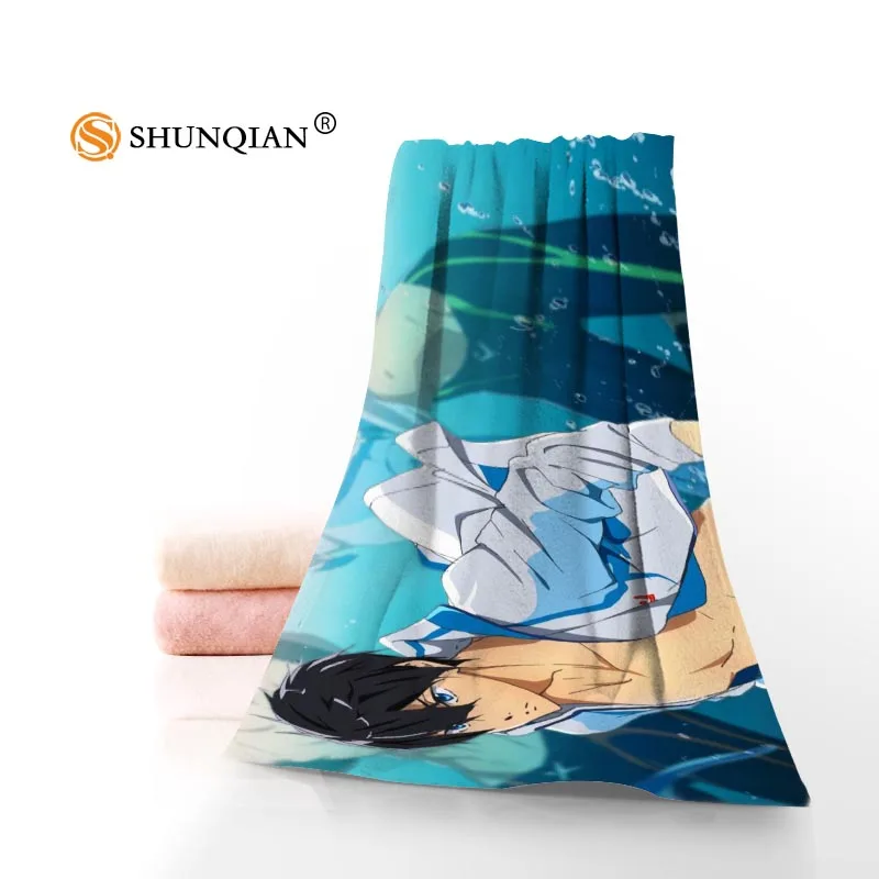 Новый пользовательский бесплатно! Вечное лето полотенце с принтом Хлопковое