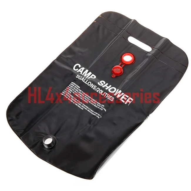 Сумка для душа на солнечной батарее 20 л походная мойка с подогревом воды дорожная