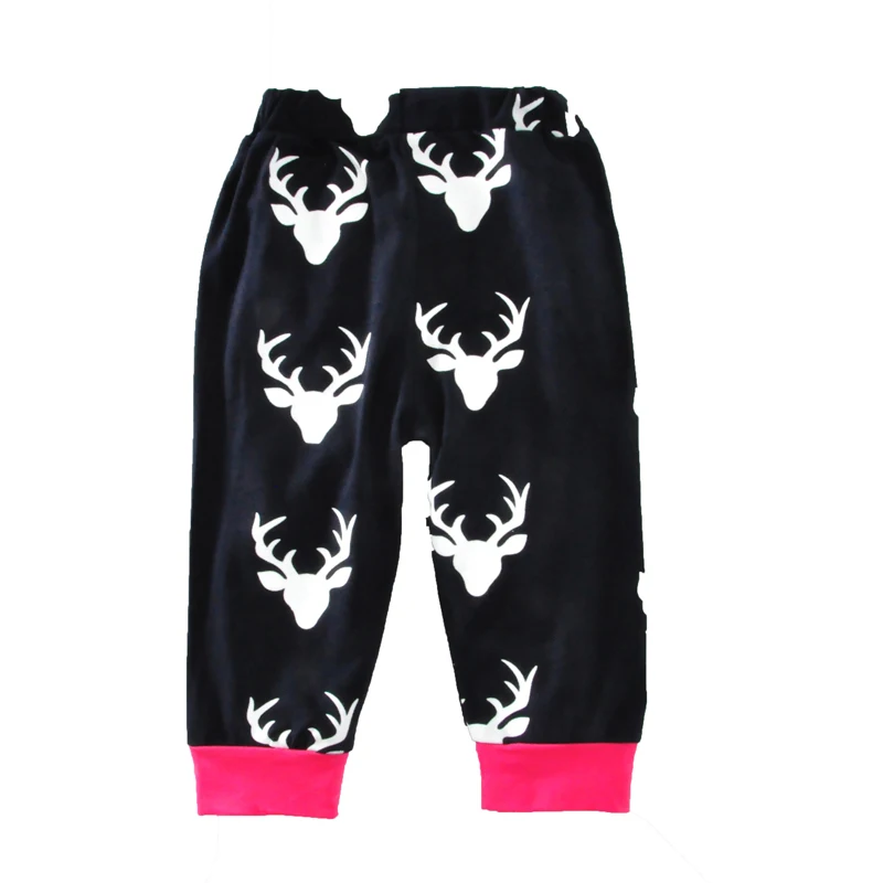 

2017 Girls Baby Set Spring Fashion Letter Romper+Reindeer Pant +Hat 3pcs Girl Infant Clothing Set Brand Newborn Set For Boy Baby