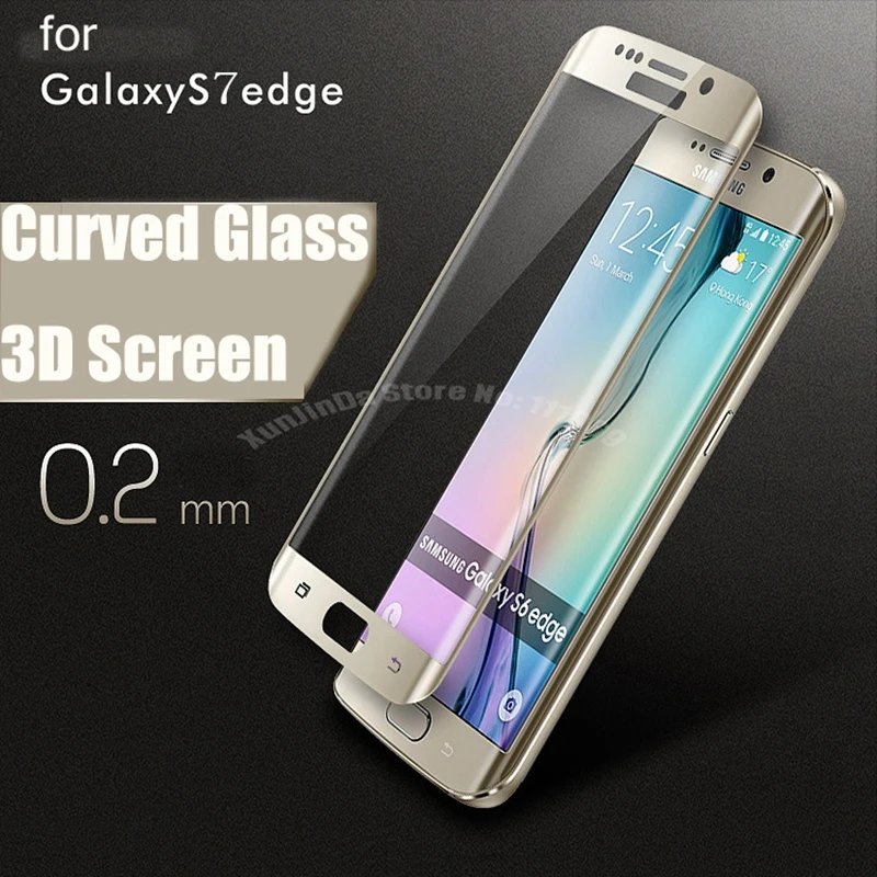 

50 шт., ультратонкая Защитная 3d-пленка для Samsung Galaxy S7 Edge