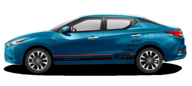 KK высококачественная пленка для двери кузова автомобиля и линии талии NISSAN MAXIMA