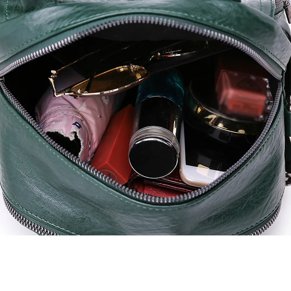 

Aelicy Backpack Vintage Leather Girl School Bag Satchel Student Travel women Shoulder Bag @ bags for women 2020 mochila feminina