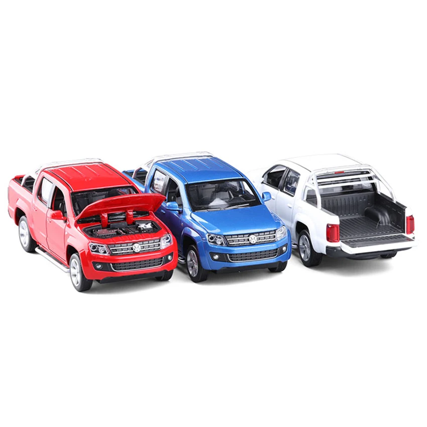 Игрушечный пикап C 1:30 VW AMAROK модель автомобилей из сплава детские игрушки