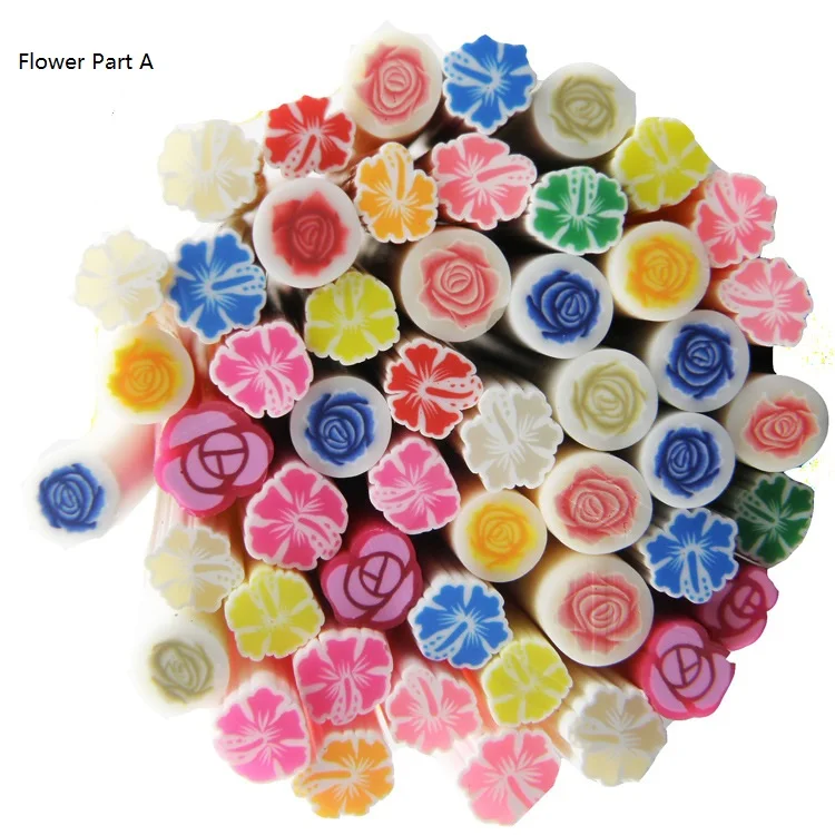 50 шт. наклейки для дизайна ногтей Fimo рождественские фрукты 3D украшения