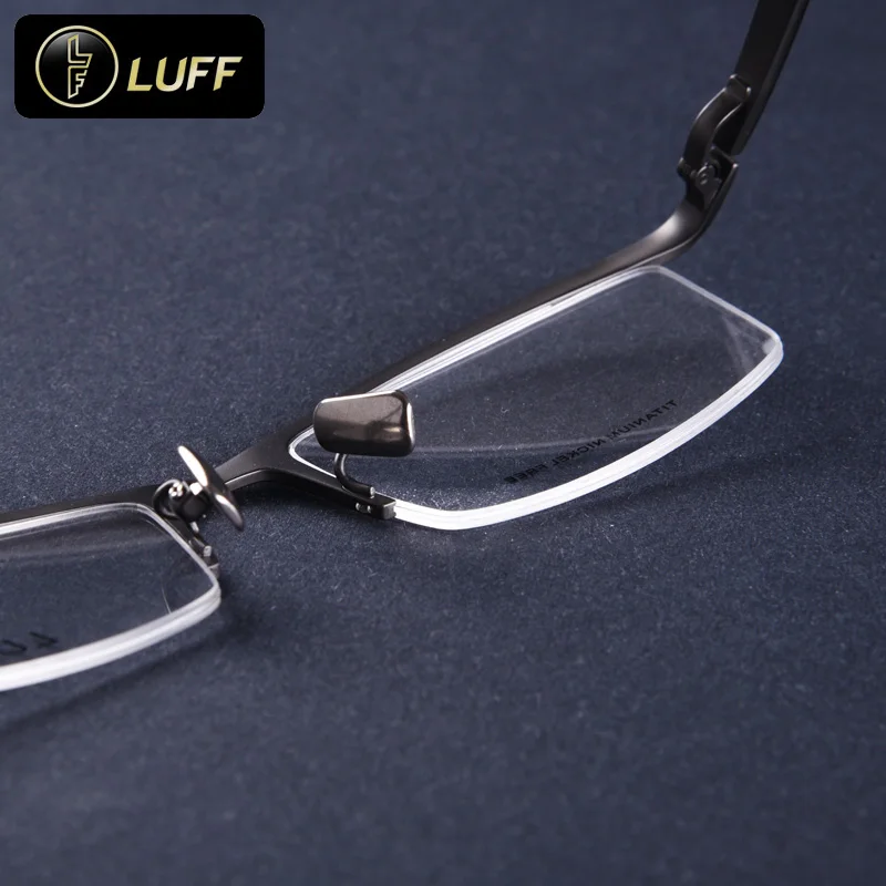 Супер легкий чистый Titanium оправа для очков очки Оптические степень близорукости