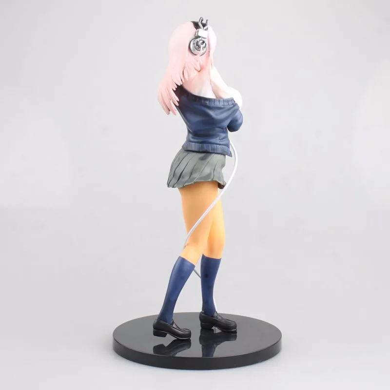 Сексуальная фигурка из аниме Super Sonico Winter Ver. Масштаб 1/6 ПВХ фигурки коллекционные