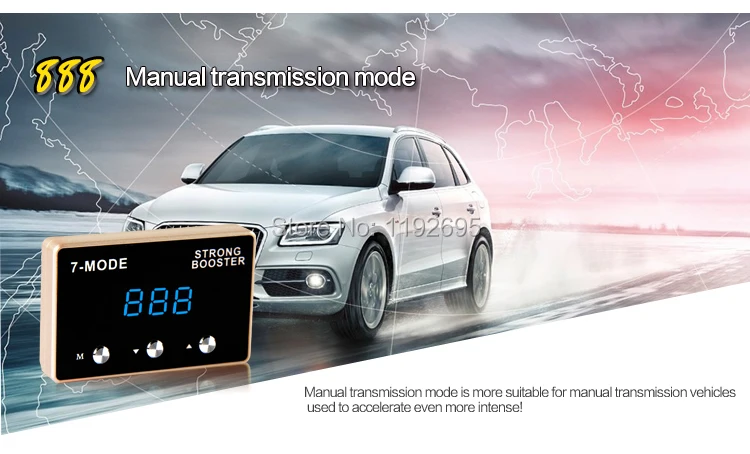 Car tuning Strong Booster gas pedal sensitivity increase Sprint Electronic Throttle response Controller for New Mazda 3 | Автомобили и