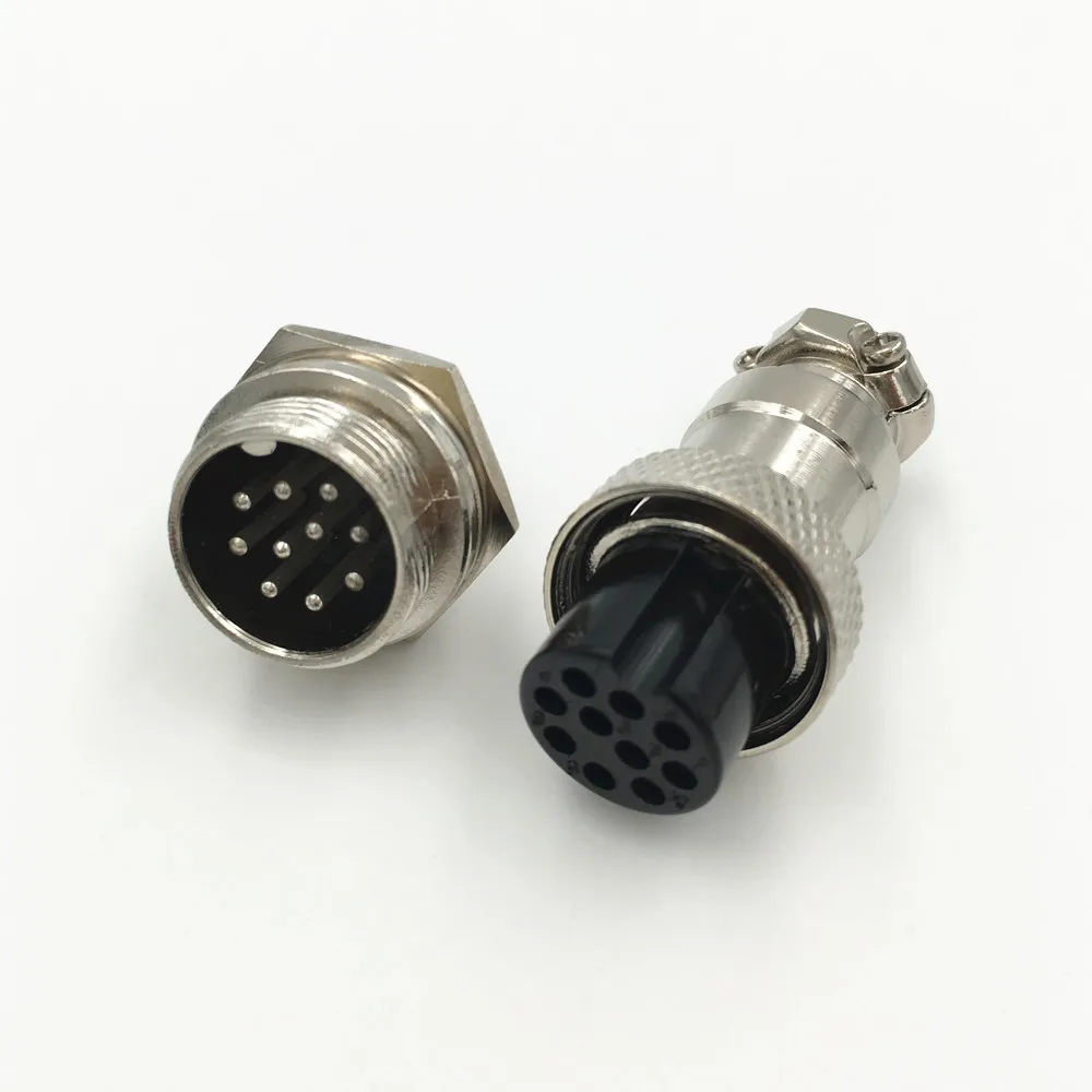 40 комплектов GX16 XLR 2 3 4 5 6 7 8 9 10 штырьковых разъемов Штекерный и гнездовой разъем