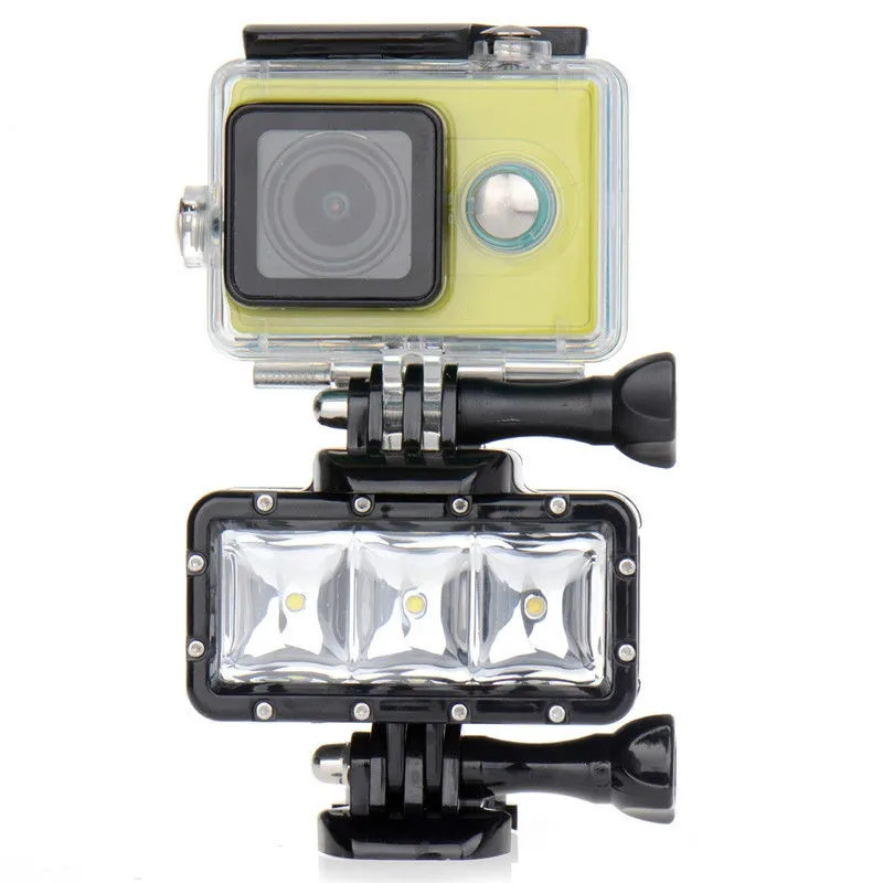 Wrumava камера вспышка подводный дайвинг светодиодный светильник для Gopro Hero 4 3 + 2