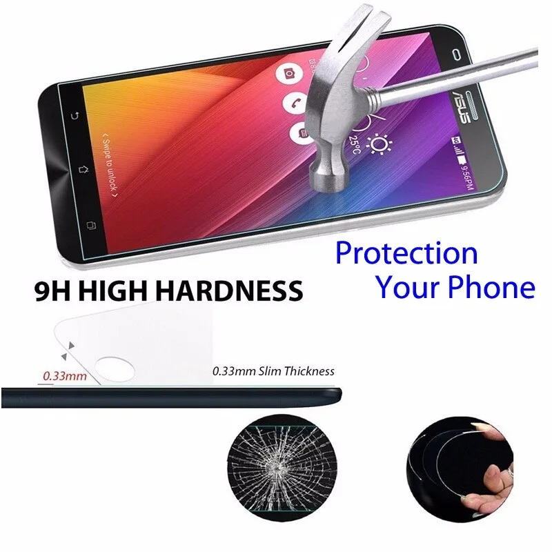 FRVSIMEM закаленное стекло для Asus ZenFone Go ZB450KL ZB452KG ZB450 450kl zb452 452 кг x014d Защитная пленка
