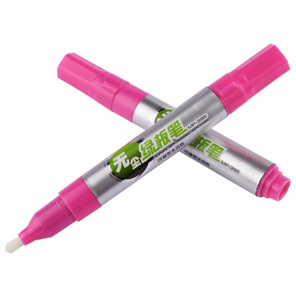 10 шт./коркор. белый и розовый Жидкий Мел с круглым наконечником для школьных