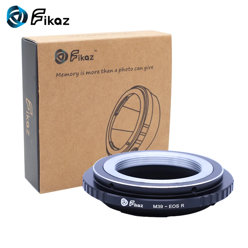 Кольцо-адаптер для объектива Fikaz камеры Canon EOS R RF Резьбовое кольцо M39 39 мм |