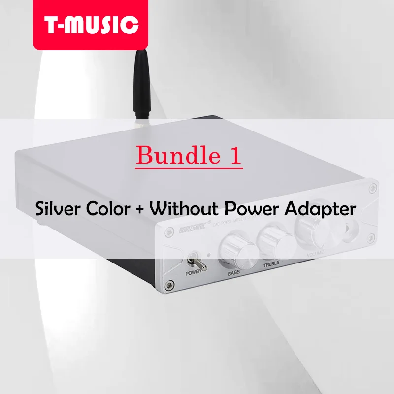 Bundle 1 HiFi TPA3116 100 Вт* 2 Bluetooth 5,0 APTX W/ES9018K2M DAC стерео усилитель мощности - Цвет: Bundle 1