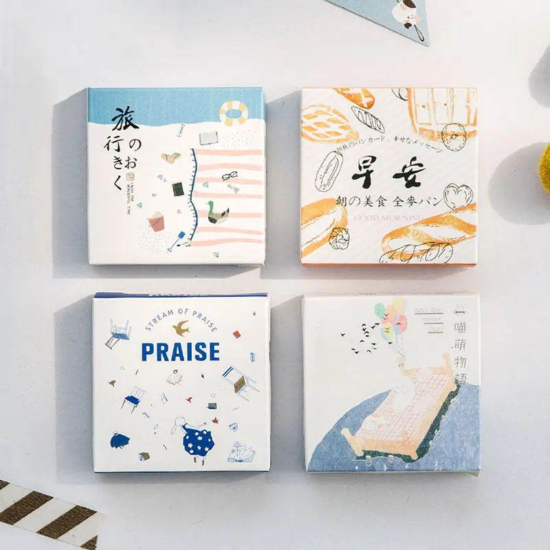 40 ⑤ кор. серия бумажных наклеек для украшения дневника скрапбукинга