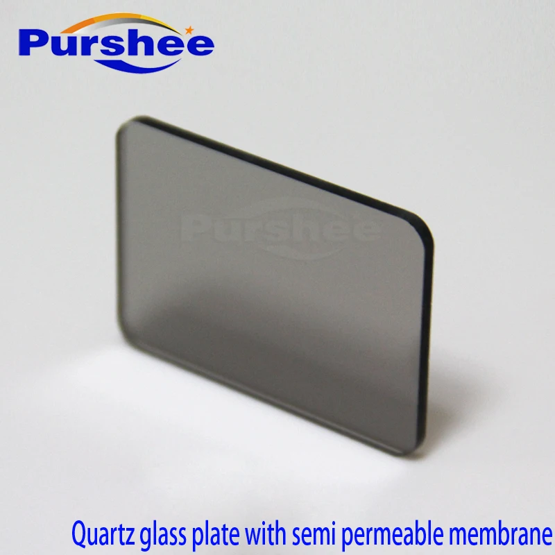 Кварцевая стеклянная пластина с полупроницаемой мембраной|plate|plate glass |