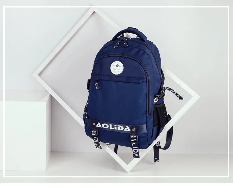 Рюкзак AOLIDA из ткани Оксфорд для студентов колледжа школьные ранцы подростков