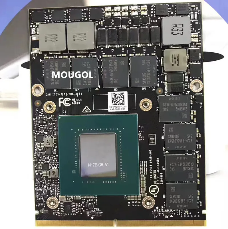 Видеокарта Quadro P5000 P5000M VGA S/N:0324116261377 CN 0Y42WJ для HP ZBook17 G3 G4 DELL DM7710 M7720|Звуковые карты| |