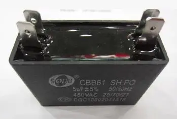 Бесплатная доставка вентилятор старт емкость CBB61 мкФ 450V Четыре Сварочные части 5