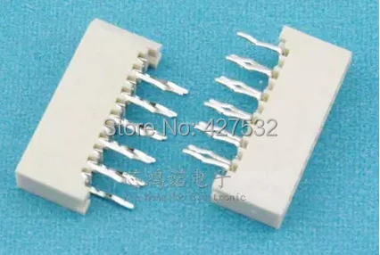 20 шт. 1.0 мм 9 P один вертикальный прямо иглы FFC / FPC мягкий плоский кабель разъем