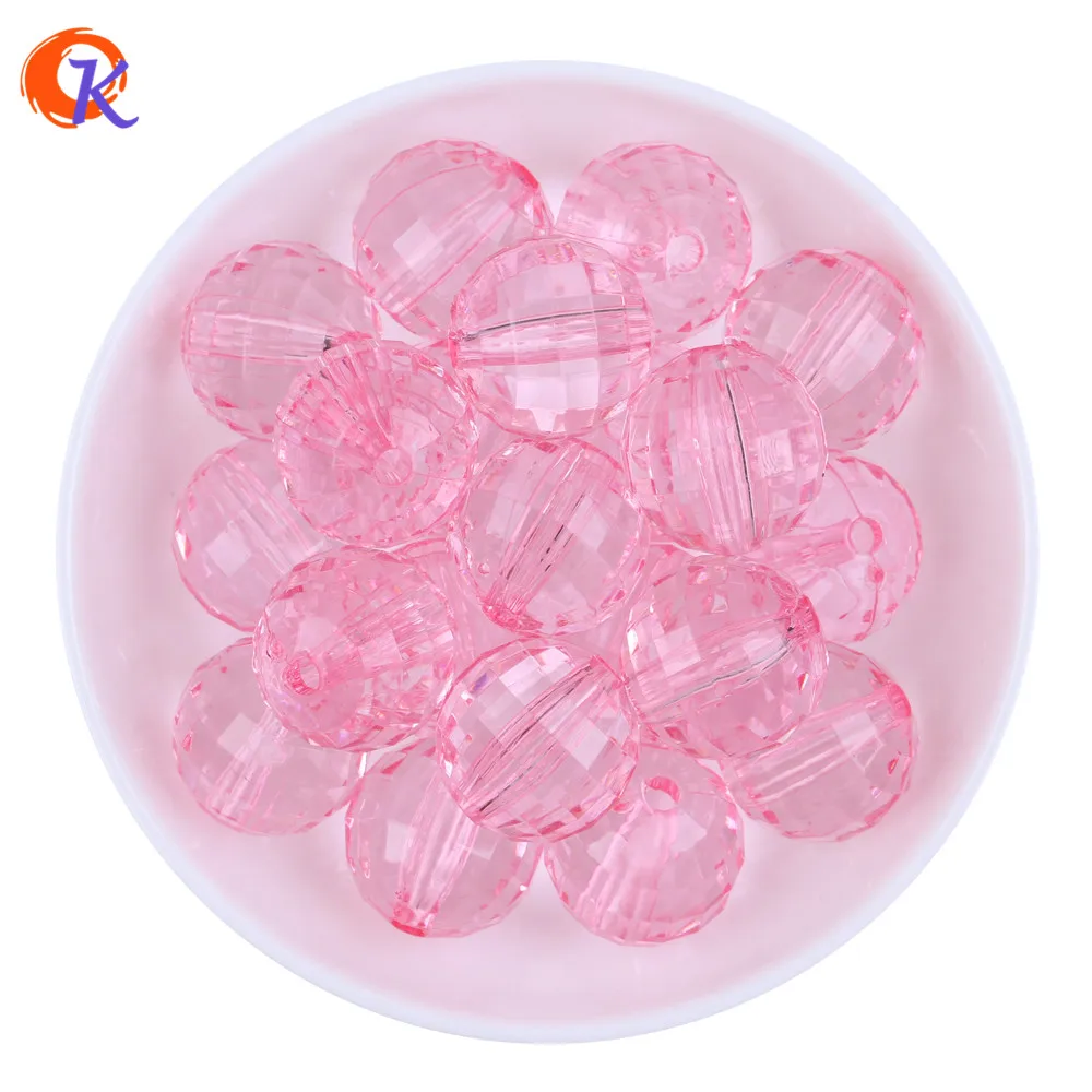 Оптовая продажа доступные цвета 20 мм 100 шт./лот красочные прозрачные акриловые