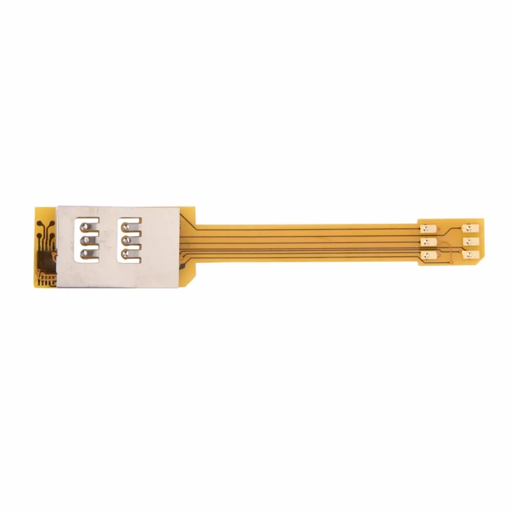 Kumishi для iPhone 6 6s Dual SIM карта адаптер с задней крышкой чехол
