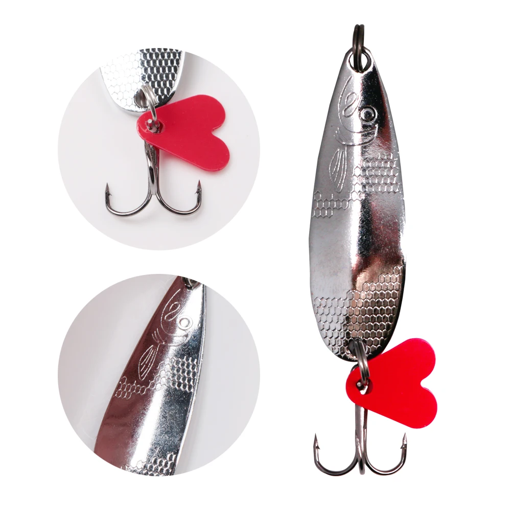 Ложка рыболовные приманки 6 г 10 воблер Блесна Приманки ложка рыболовная приманка