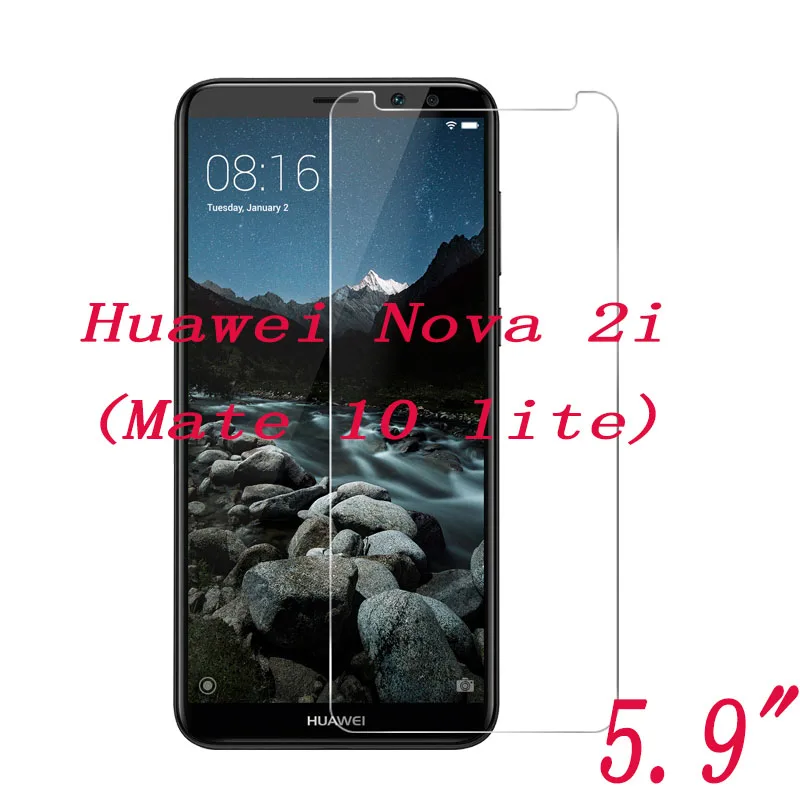 2 шт новая Защитная пленка для экрана мобильного телефона Huawei Nova 2i (Mate 10 lite) 9H из