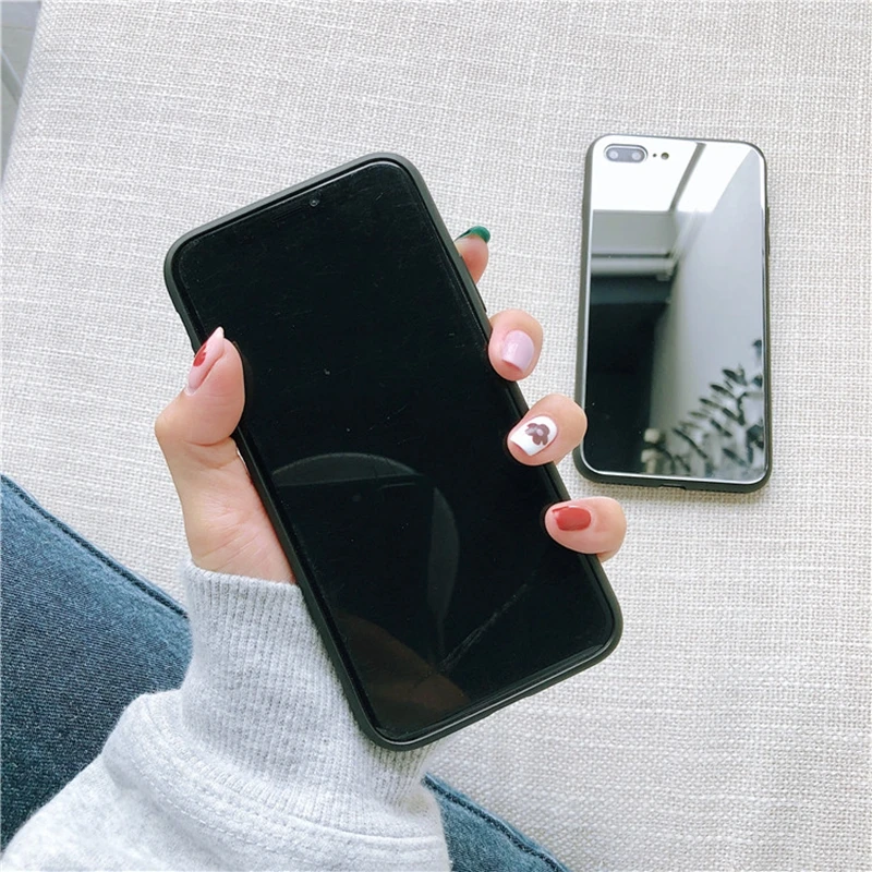Роскошные mi rror силиконовый чехол для Xiaomi mi 9 A1 A2 Lite 9T Red mi 8A 7A 5A 5 Plus 6A Note 8, 8, iPhone 7 6 Plus 5 iPad Pro 4 4X покрытие мягкий чехол
