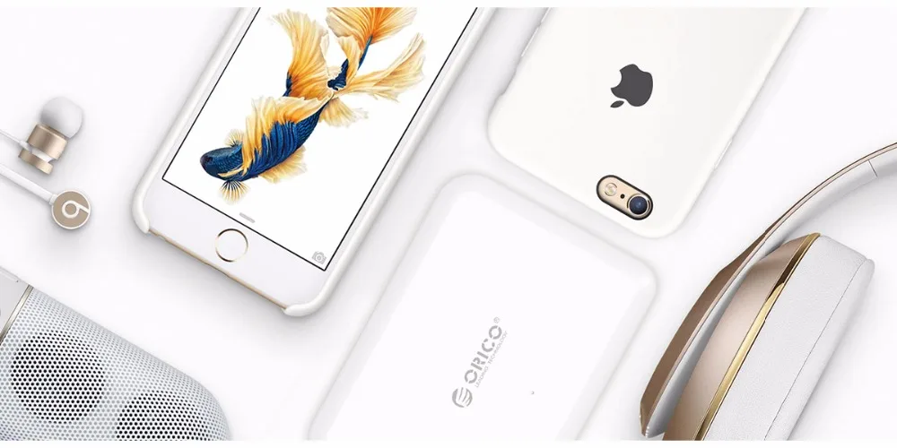 ORICO 6 портов 5V2. 4A 50 Вт Максимальная выходная настольная смарт-USB зарядное устройство для мобильного телефона зарядное устройство для iPhone samsung Xiaomi huawei