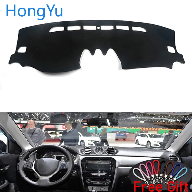 For SUZUKI vitara 2016 - 2018 Interior Accessories Auto Car Dashboard Cover Dash Mat Board Pad Carpet Dashmat Anti-UV Mats | Автомобили и
