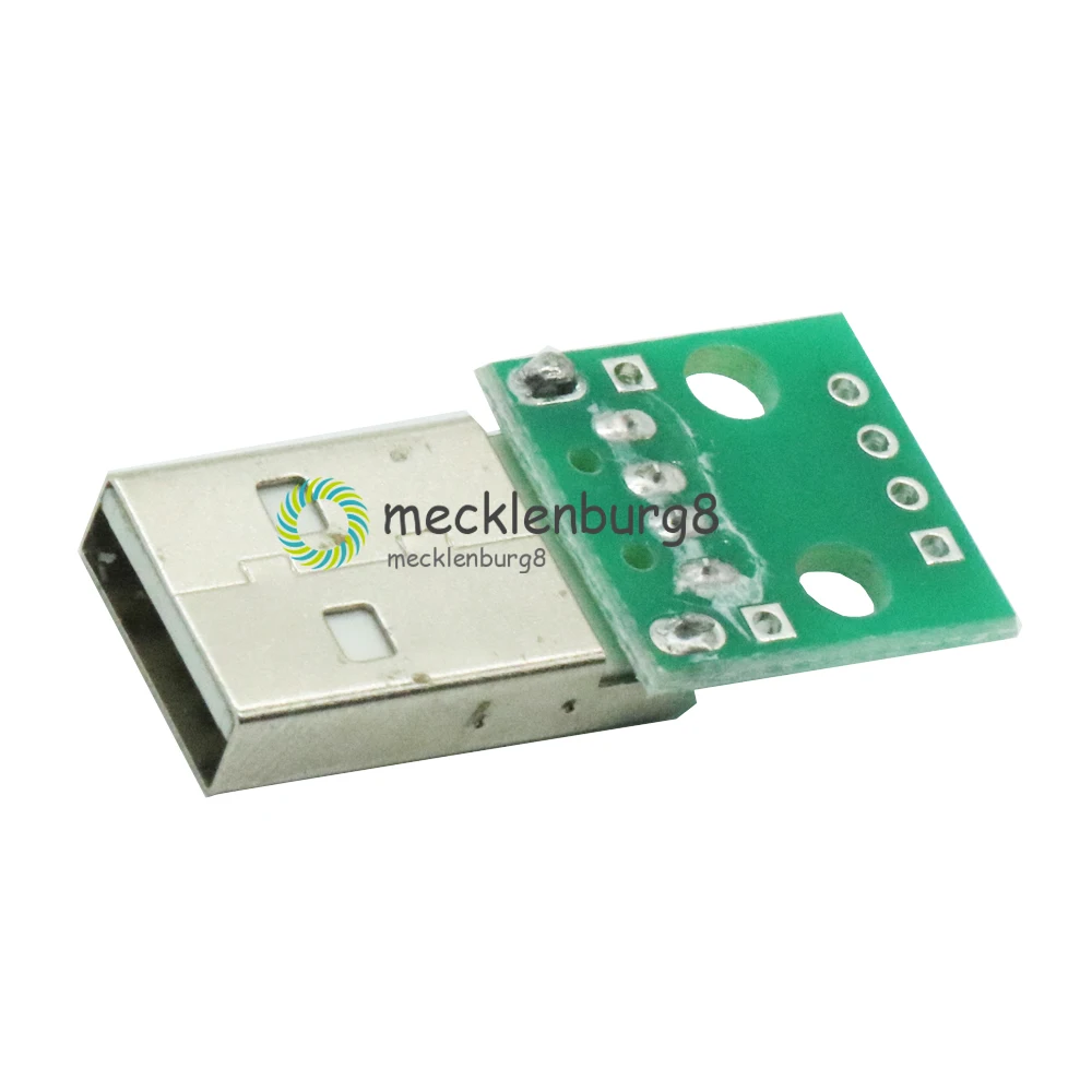 ПК. 2 шт. Адаптер USB для DIP-адаптера 4 штырька mm 54mm PCB power DIY | Электроника