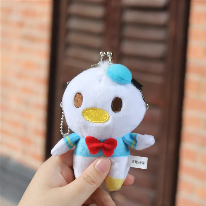 Disney Микки Мышь кукла AccessoriesToy Мультяшные Плюшевые Портмоне брелок леди мешок кулон Девушка подарок брелок Творческий ювелирные изделия - Цвет: B