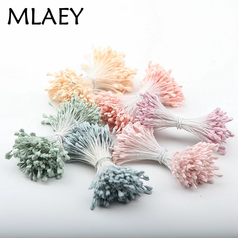 MLAEY 360 шт./лот Искусственные цветы Пластиковые ручной работы для дома Свадебные