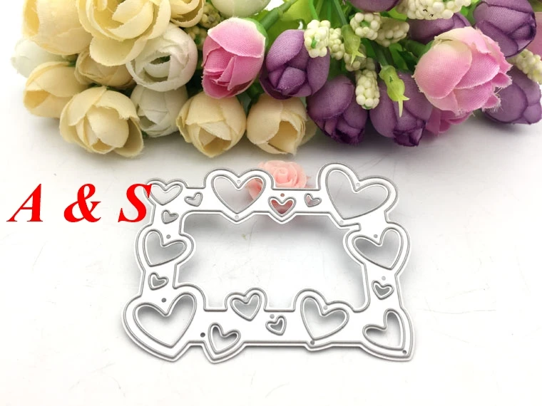 N195 METAL CUTTING DIES Frame cut dies Scrapbook paper craft card emboss knife blade punch stencils | Дом и сад