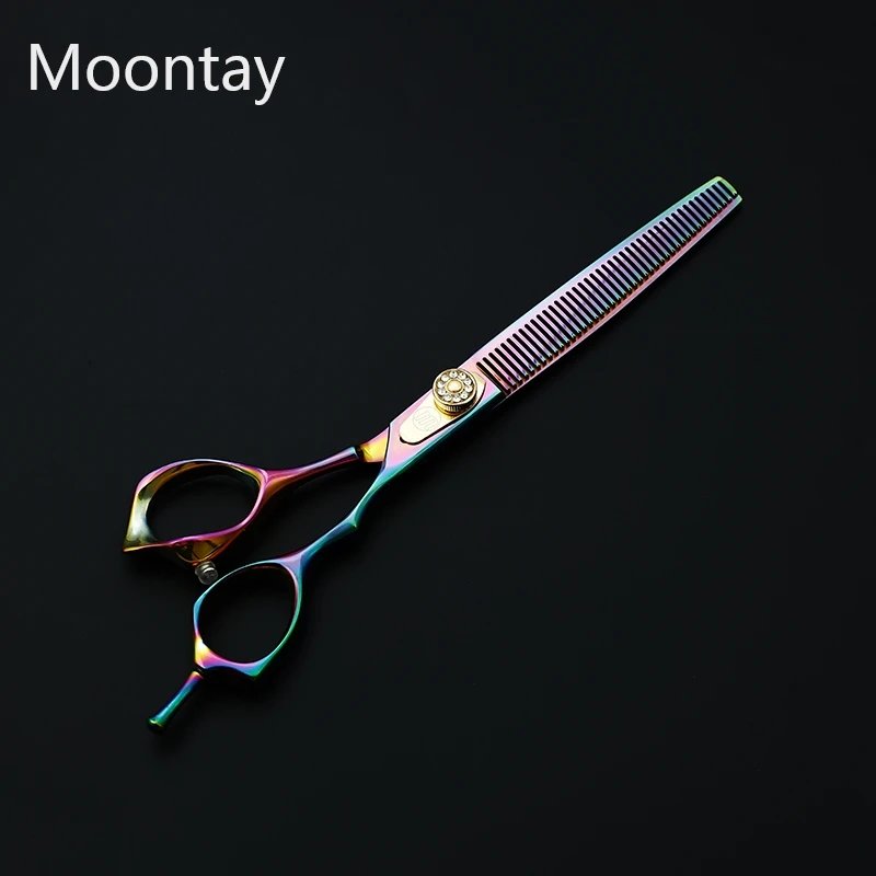 Ножницы для стрижки собак и кошек Moontay профессиональные ножницы филировки