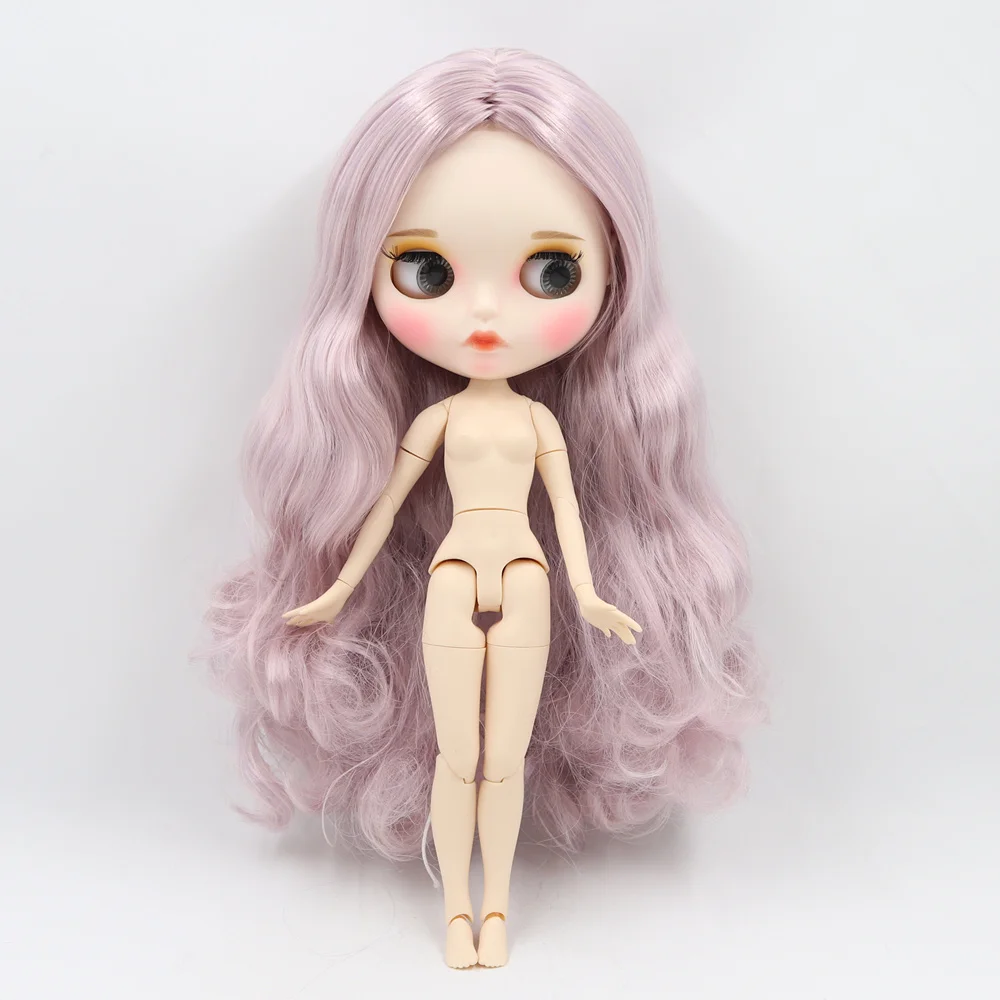 Ледяная фабрика 1/6 bjd шарнирный светильник для тела фиолетовые длинные вьющиеся