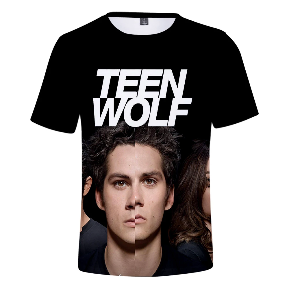 

Aikooki New Arrival Teen Wolf 3D T-shirt Men/Women Fashion Harajuku Style Casual T shirt 3D Print Teen Wolf Men's T-Shirts Top