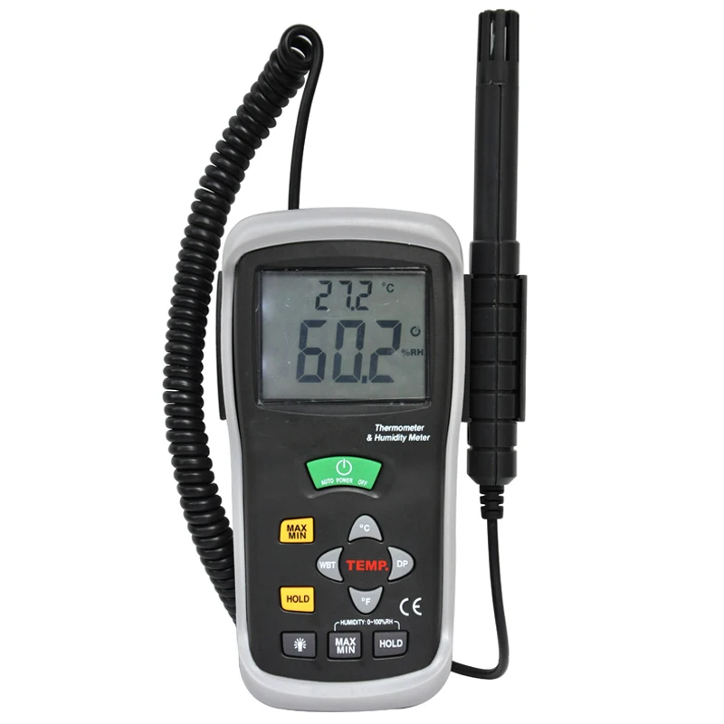 

digital environment hygrometer thermometer handheld humidity & temperature meter