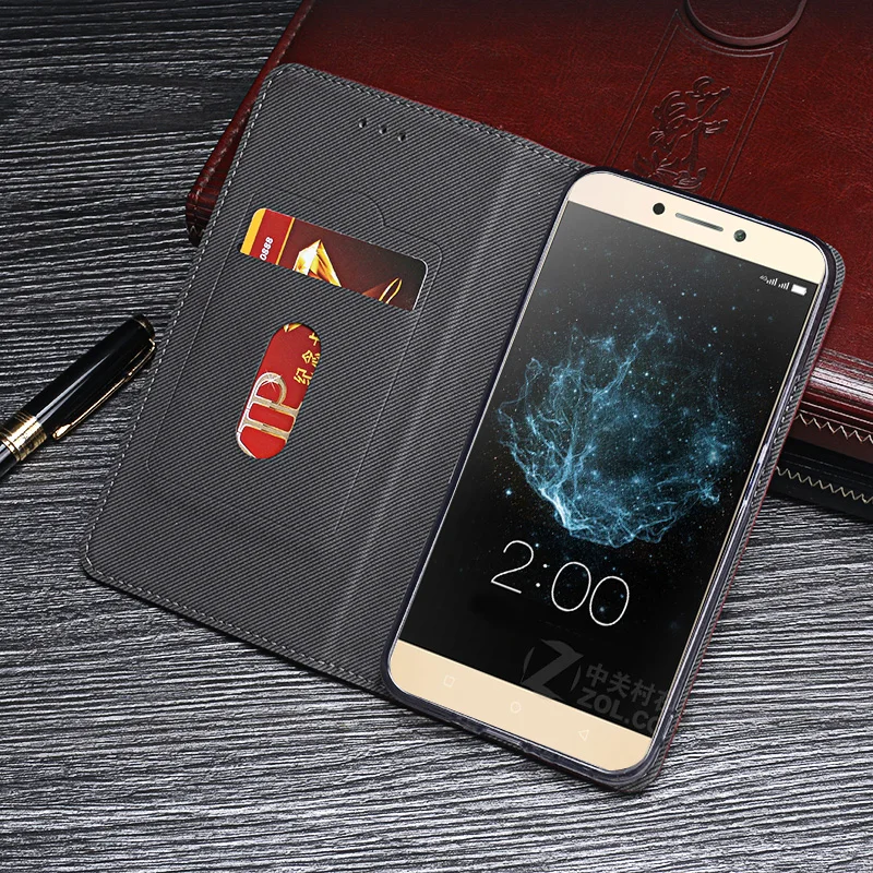 Itgoogo для LeEco Le S3 чехол Роскошный кожаный флип 2 Pro защитный телефона Ретро задняя
