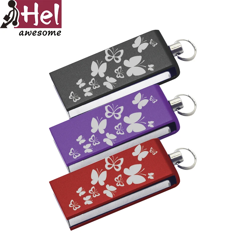 ПРОДАЖИ Pen Drive 32 ГБ USB Флэш-Накопители 16 Pendriver ключ usb 8 Pendirves сувенир палку Флэш-Диск