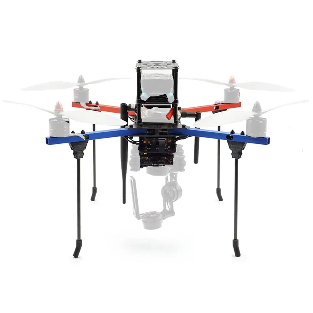 Квадрокоптер JMT BlueX380 Мультикоптер с алюминиевой рамой для РУ FPV APM Pixhawk | Игрушки и
