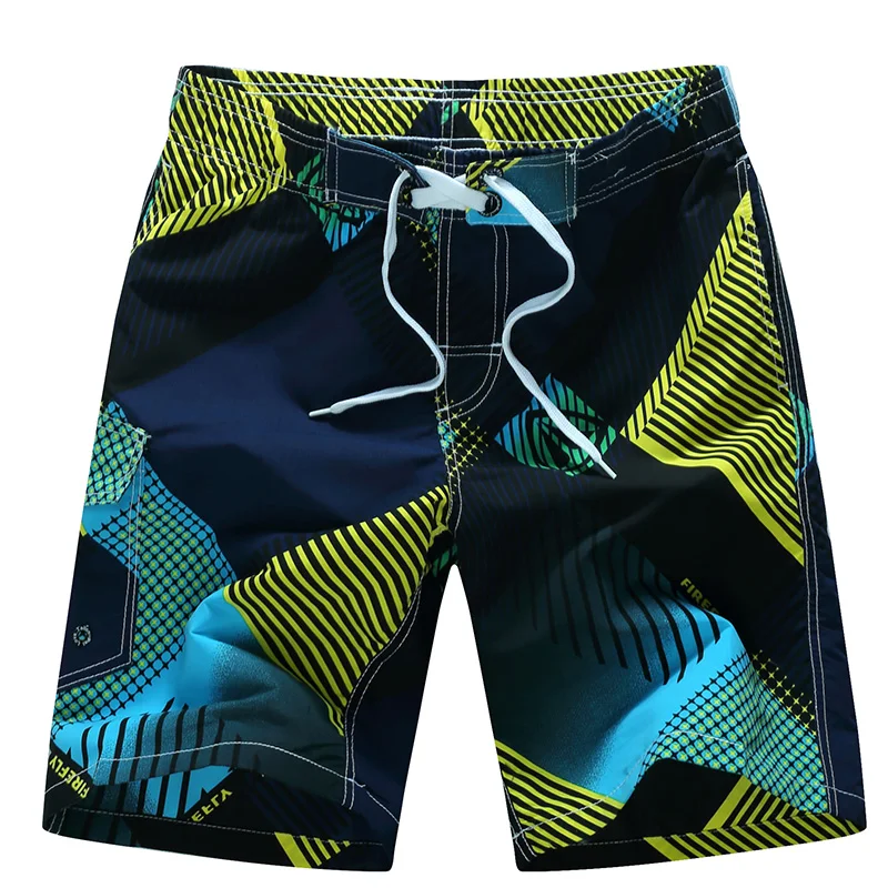 

Summer Beach Shorts Men Swimwear Liner Mesh Swimming Trunks Siwmsuits Surfing Short Mens Bathing Suits Quick Dry Surf Bermuda