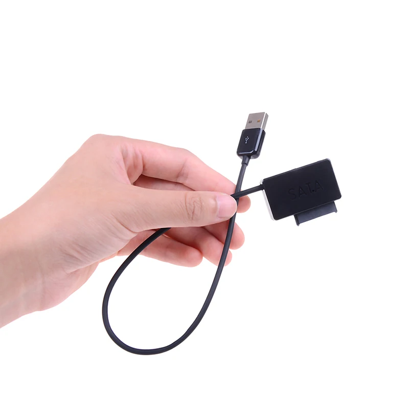 USB 2 0 к SATA 7 6 кабель конвертер внешний оптический адаптер для ноутбука DVD
