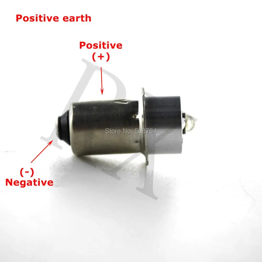 4 X Maglite Led Upgrade 3000K 6000K фонарик комплект яркий белый 1 Вт P13.5s PR2 PR3 PR4 DC3-18V