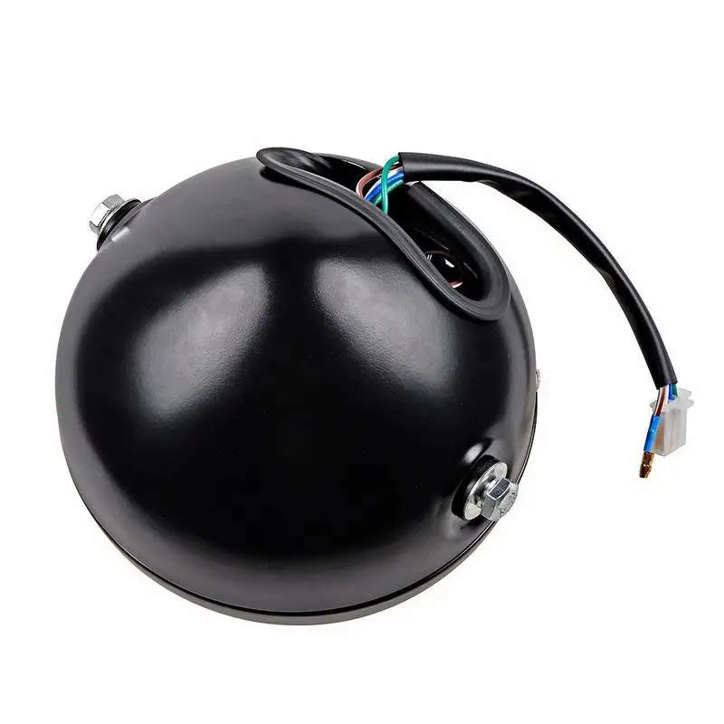 Передняя фара с прозрачными линзами в стиле ретро 6 дюймов 1/2 дюйма винтажный