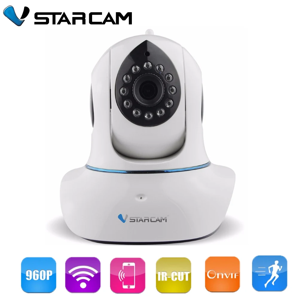 Vstarcam 1.3MP 960P IP камера Wi Fi панорамирование/наклон/Ночное Видение безопасности