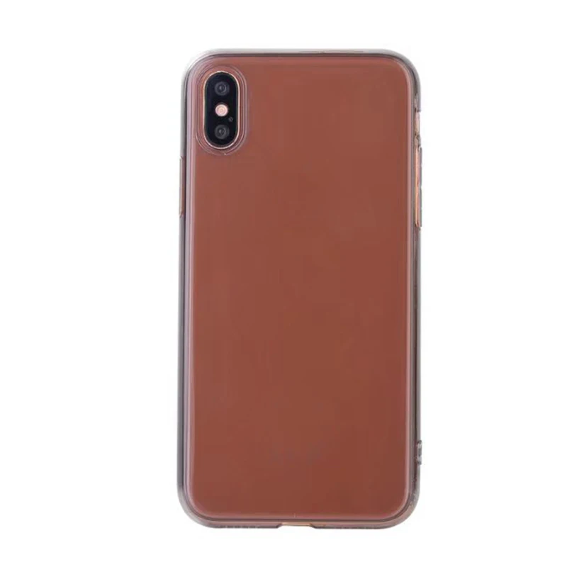 Anshow Красочные Мягкие TPU прозрачный чехол для iPhone X плотная Глянцевая Bling кожи 5.8