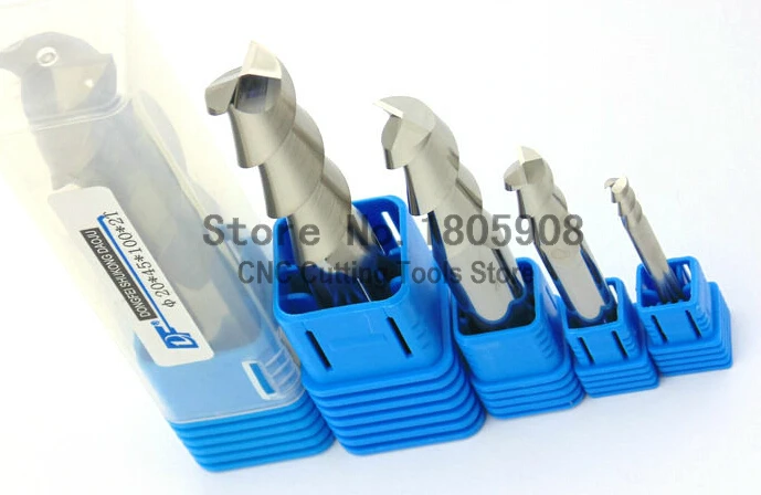 Фреза из вольфрамового сплава с 2 канавками специальный плоский резак